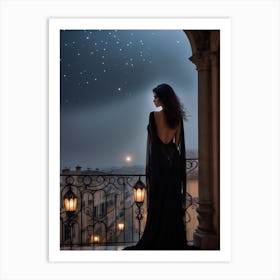 Night In Venice Art Print