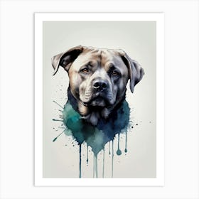 Dog Portrait Art Print