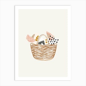 Basket Of Goodies 3 Art Print