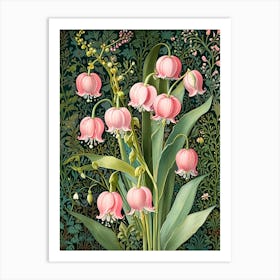 William Morris Lily Of The Valley 4 Art Print