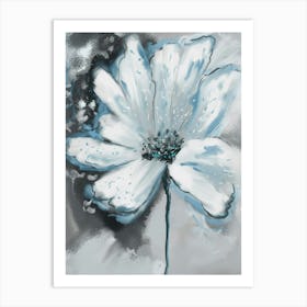 White Flower Art Print