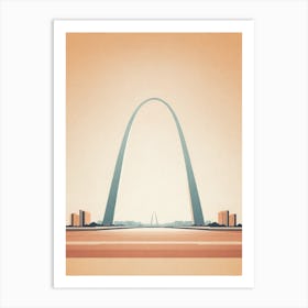 St Louis Gateway Arch Art Print