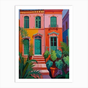 House On The Corner Art Print