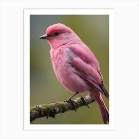 Pink Bird 0 Art Print