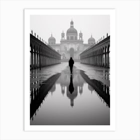 Mantua, Italy,  Black And White Analogue Photography  2 Art Print