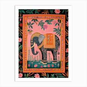 Elephant Painting Art Print