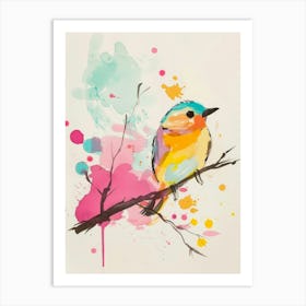 Bird On A Branch 42 Art Print