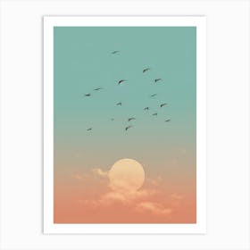 Birds In The Sky 5 Art Print