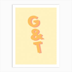 G&T Art Print