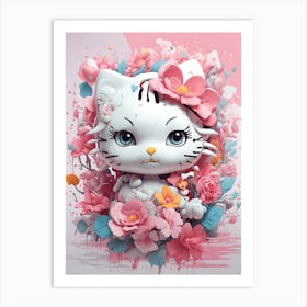 Hello Kitty Art Print