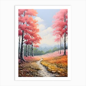 Autumn Path Art Print