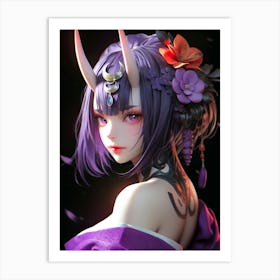 Shuten Doji FGO 2 Art Print