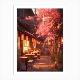 Cherry Blossoms 1 Art Print