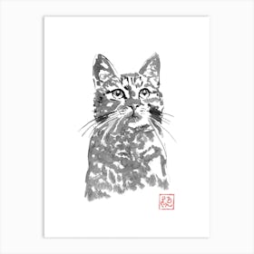 Chat Valeureux Art Print