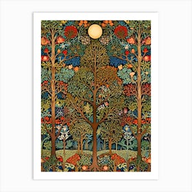 William Morris Tree Of Life 8 Art Print