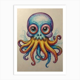 Octopus 53 Art Print