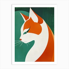 Cat'S Head 2 Art Print