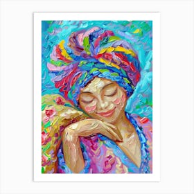 Turban Painting Art Print