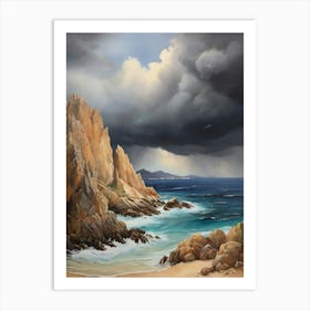 Stormy Sea.23 Art Print