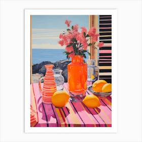 Mediterranean Still Life 7 Art Print