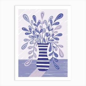 Purple Table Top Art Print