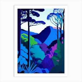 Blue Mountains National Park Australia Pop MatisseII Art Print