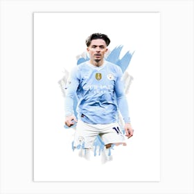 Jack Grealish Painting Art Print