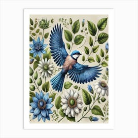 Blue Tit 1 Art Print