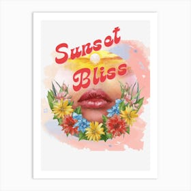 Sunset Bliss 1 Art Print