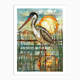 Heron 1 Art Print