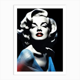 Marilyn Monroe, Glamour, Classic Art Print