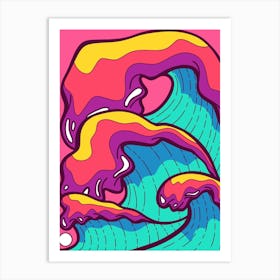 The Tidal Waves Art Print