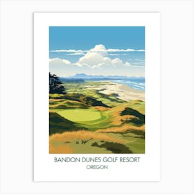Bandon Dunes Golf Resort (Bandon Dunes)   Bandon Oregon 1 Art Print