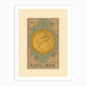 The Full Moon 1 Art Print