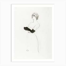 Yvette Guilbert (1894), Henri de Toulouse-Lautrec Art Print