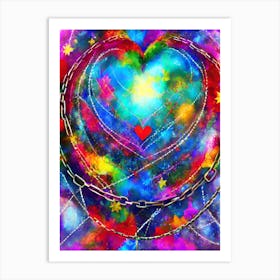 Heart Of Gold 3 Art Print