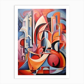 Abstract Painting 07 Art Print