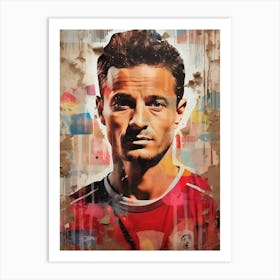 Roberto Baggio (3) Art Print