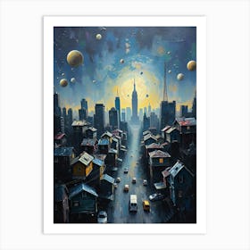 Cityscape 6 Art Print