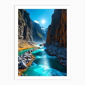 Fjords Of Norway Art Print