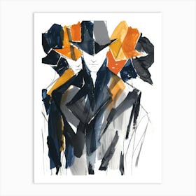 Men In Suits Art Print