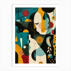 Abstract Painting 25 Art Print