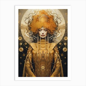 Woman In Gold 1 Art Print