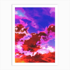 La Conflagration Art Print