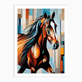 Modern Horse Art, 122 Art Print