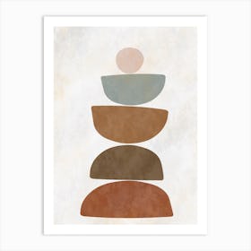 Stack Of Stones Art Print