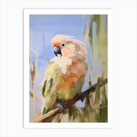 Bird Painting Parrot 3 Art Print
