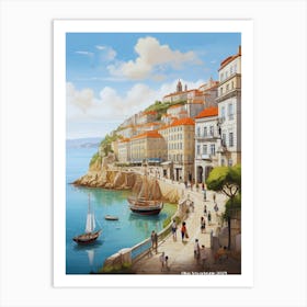 Lisbon..3 Art Print