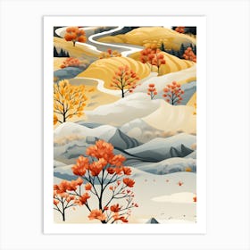 Autumn Landscape Art Print