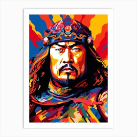 Genghis Khan 1 Art Print